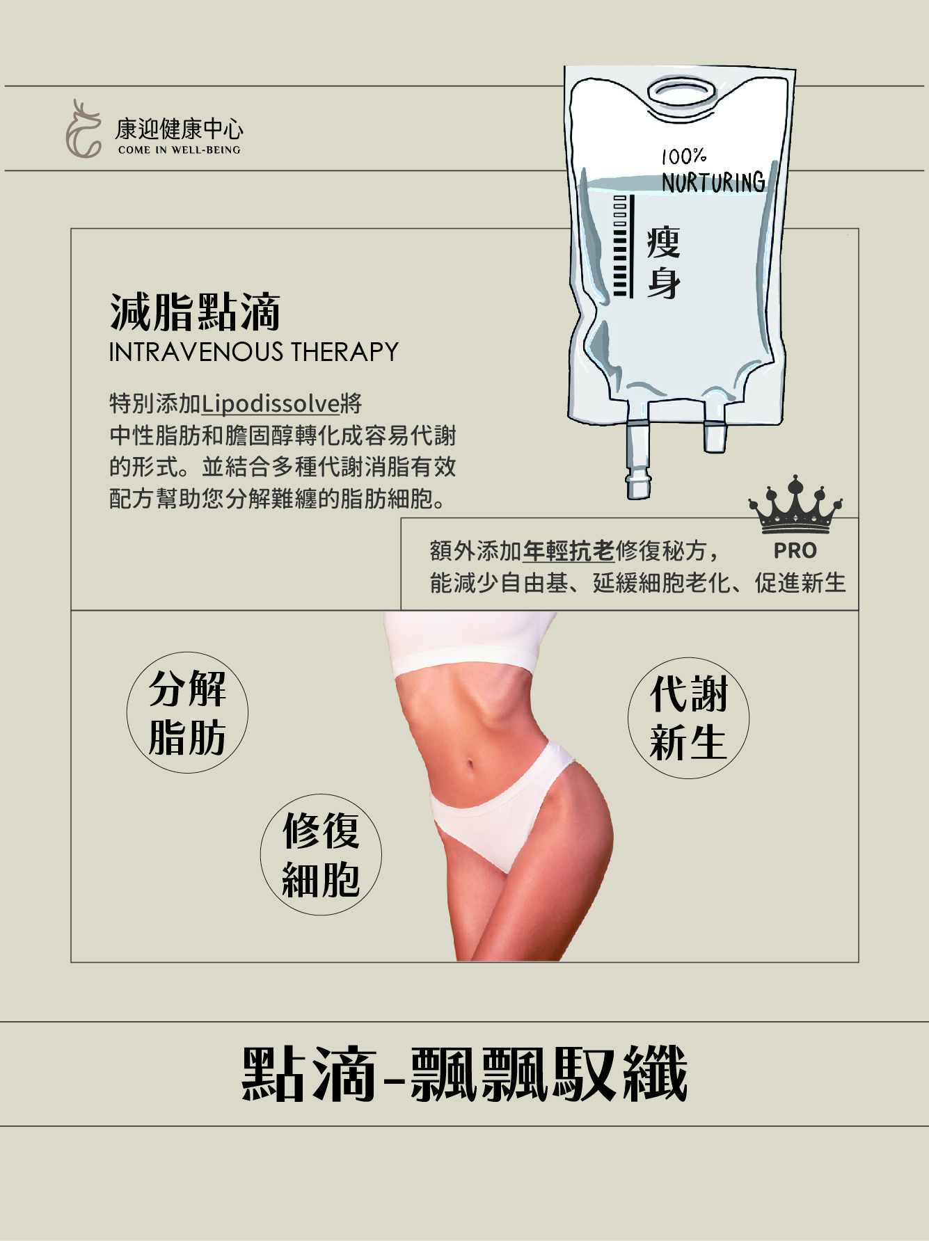 消脂點滴介紹, IV